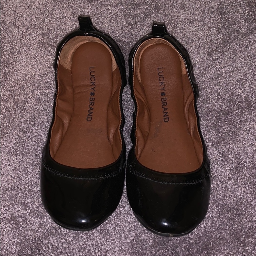 Lucky Brand Patent Leather Flats